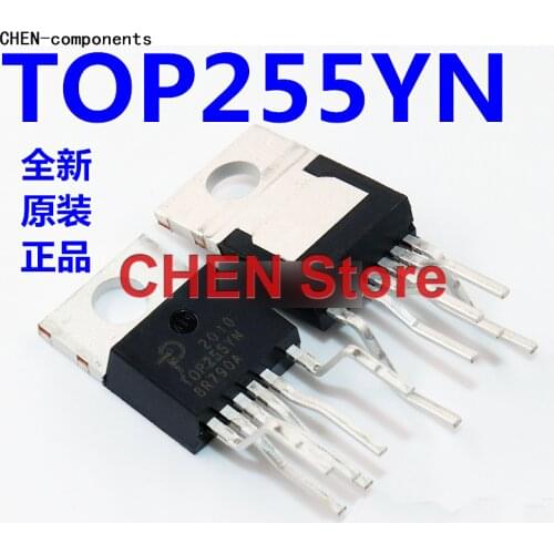 10pcs Imported brand new original authentic TOP255YN TO-220-6 foot power management IC