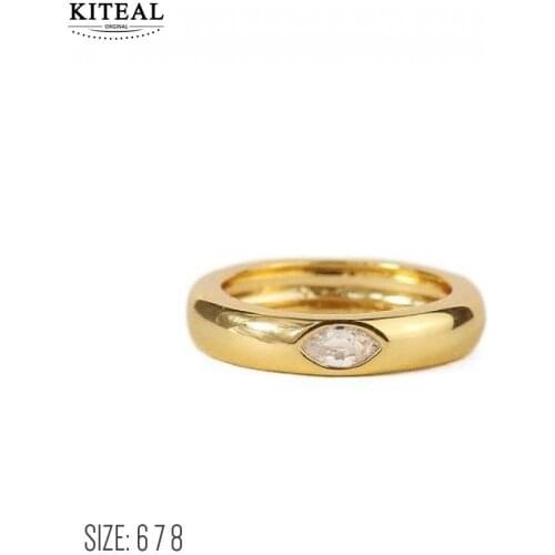 KITEAL New Arrival!! silver color size 6 7 8 Toe Ring for women Simple ring inlaid with white stone prices in euros accessories