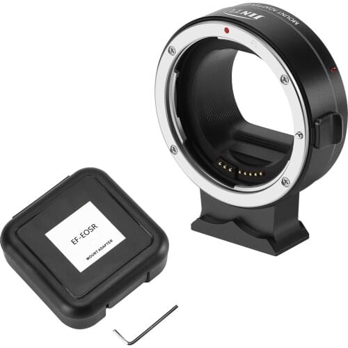 JINTU EF-EOS R Mount Adapter Ring Fit EF/EF-S lens for Canon EOS R Mount R RP R6 R5 digital camera
