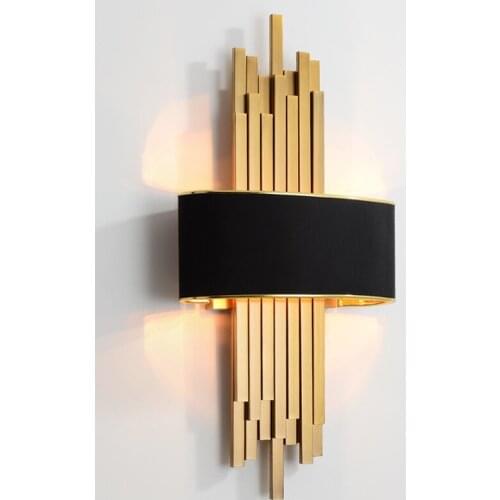 Vintage arandela bedroom light rope bedside aisle dining room bedroom lamp luminaria de parede