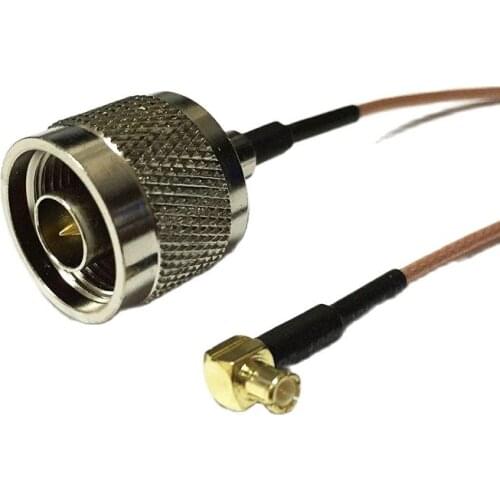 New N Male Plug Switch MCX Male Connector RG178 Jumper Cable 15CM 6"/30CM/50CM Adapter Wholesale for wireless card