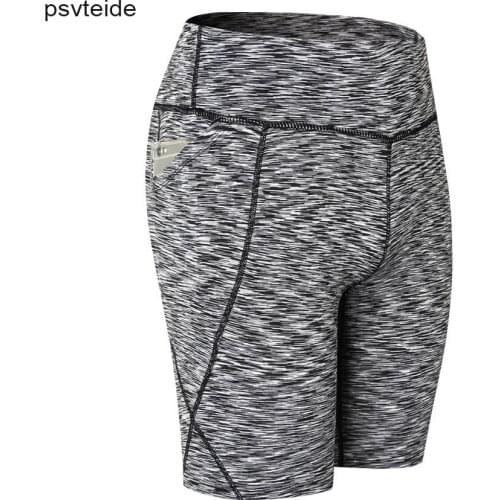 Psvteide sports shorts women running Compression Shorts female exercise trunks gym short pants bodybuilding yogashorts athletic