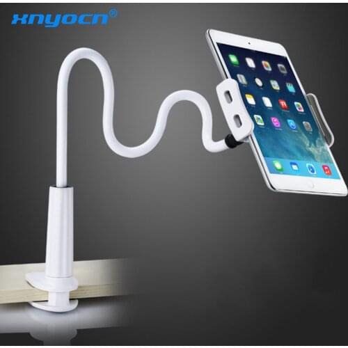 Adjustable Tablet Stand Desktop Aluminium Holder 360 Degree Rotating Tablet Stand Hold for Bed 80 cm for Ipad Pro MINI Iphone7