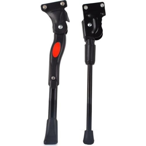 MTB Road Bike Bicycle Adjustable Kickstand Parking Rack Mountain Bike Stable Support Side Kick Stand Foot Brace Two Holes