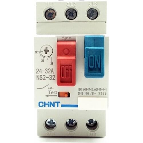 CHINT NS2-32 24-32A Manual Motor Starter