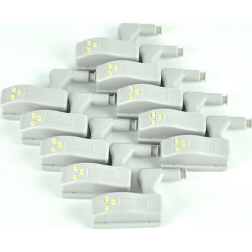 Universal Cabinet Cupboard Hinge White LED Light Wardrobe System Modern Home Kitchen Lamp Wholesale 10PCS/lot