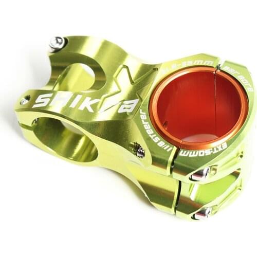 HONSUN Bicycle Stem MTB Bicycle DHstem Aluminum Alloy CNC 50mm Handlebar 0 Degree Rise AM Stem For 35mm / 31.8mm handset steam