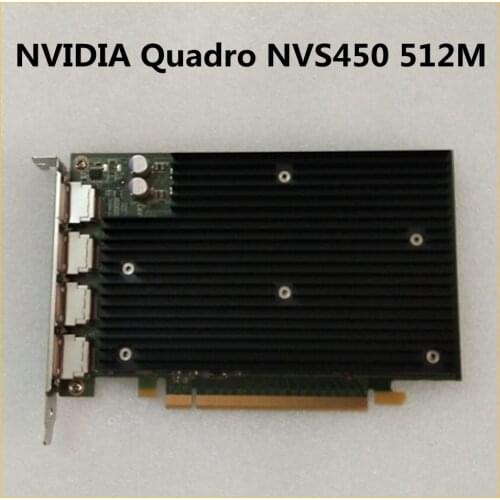 Quadro NVS450 512M Original Graphics Card Professional Graphics For NVIDIA Multi-screen Design 3D Modeling Rendering Card