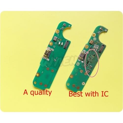 Wyieno For Nokia 2 Charger Port Board Nokia2 USB Charging Connector Flex Cable Microphone Mic Plug Parts