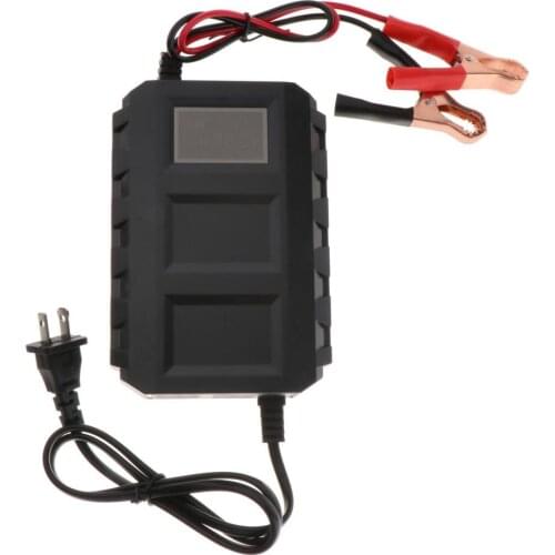 20A Car Battery Charger Pulse Repair Motocycle Battery Charger Fast Charge Low Noise Charging Protection
