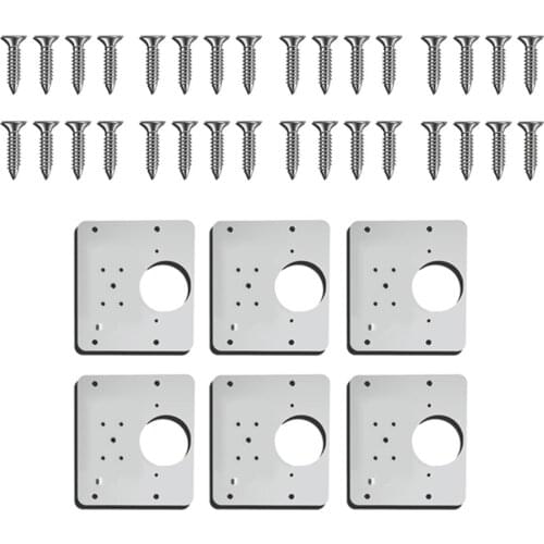 1/3/6pcs Hinge Repair Plate Cabinet Furniture Drawer Window Stainless Steel Plate Repair kichen Accessories supplies gadget sets