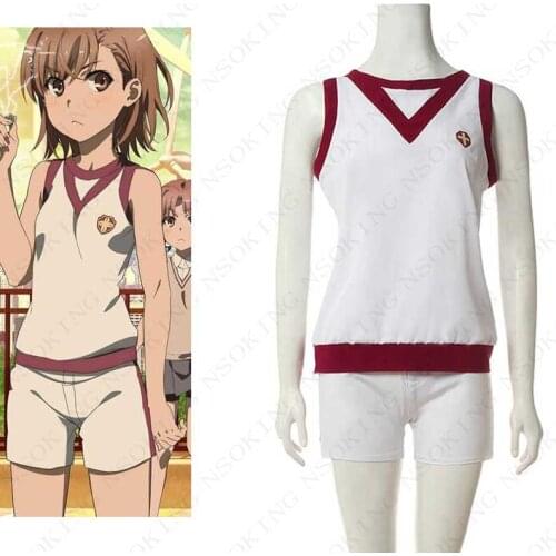 Anime Toaru Kagaku no Railgun T Misaka Mikoto Cosplay Costume custom-made