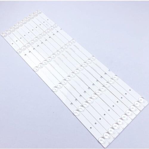 Kit 10 Barra Led Tv Hisense Ltdn48k20dam Rsah-78205639