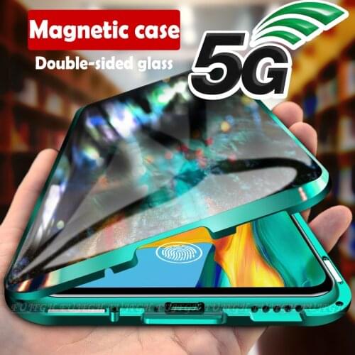 Magnetic Metal Case For Samsung Galaxy M51 S20 FE S8 S9 S10 Plus A51 A71 A50 A70 A21S M31 A30S M21 A31 Note 20 9 8 10 Pro Lite