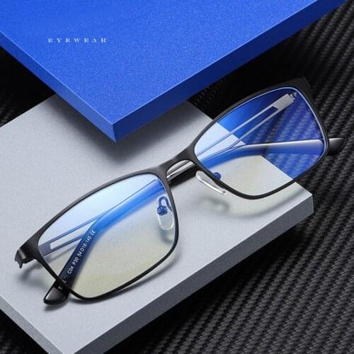 Feishini 2020 14g Anti Blue Light Glasses Men Blocking Filter Reduces Computer Business Eyewear Women Improve Comfort