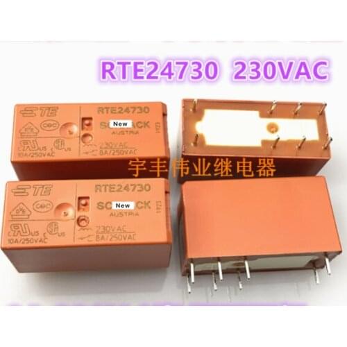 Genuine New original TE relay RTE24730-230VAC RTE24730 230VAC