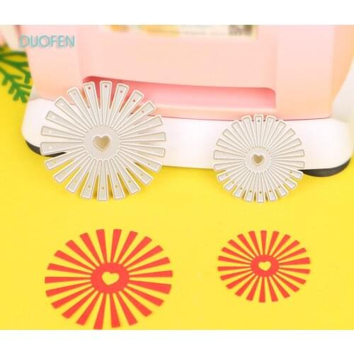 Solar style Radiation stencil metal Cutting die for DIY craft projects Scrapbook Paper Album Papercraft greeting cards decoratio