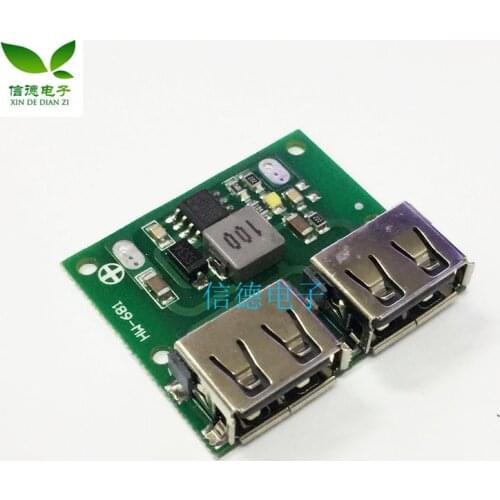 9V 12V 24V to 5V DC-DC Step Down Charger Power Module Dual USB Output Buck Voltage Board 3A Car Charge Charging Regulator 6-26V