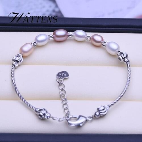 Natural Pearl Bracelet for Women Mixed Color Pearl Bracelet Bohemia Wedding Party Birthday Accessories Gift Wholesale adjustable