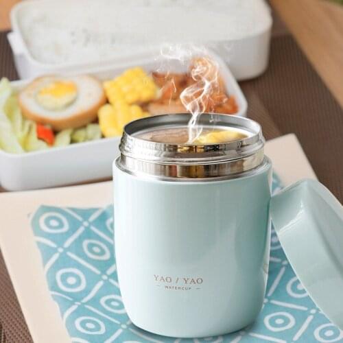 1Pcs Portable Stainless Steel Food Vacuum Flasks Thermal Food Soup Container Thermos Vaccum Cup Kids School Insulated Lunch Box