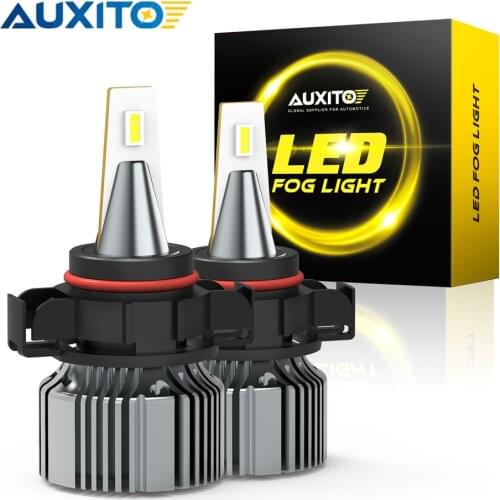 2Pcs PSX24W LED Fog Lamp for Peugeot 308 307 206 Ford Focus Chevrolet Niva Cruze Lacetti Aveo H16 LED Bulb H27 880 881 Car Light