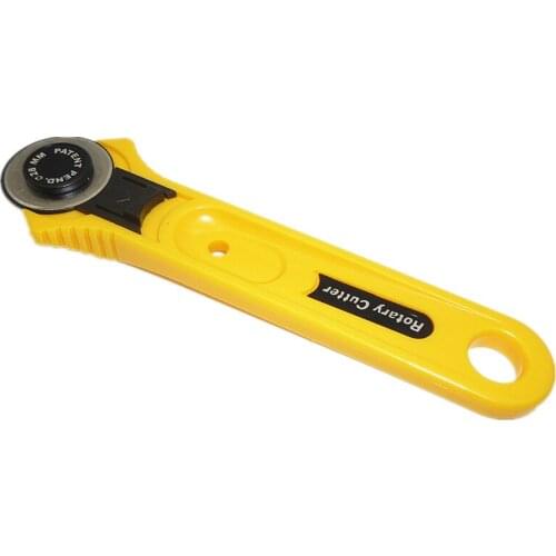 28mm Rotary Cutter Manual Tools Circular Disc Blade Quilters Sewing Patchwork Fabric Leather Vinyl Craft Paper Cutting Tool
