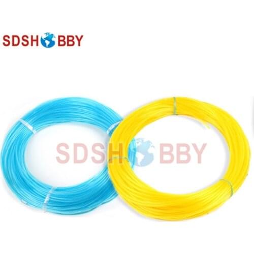 4.5*3mm 200 Meters Softer Fuel Line/ Fuel Pipe for Gasoline /Petrol Engine-Yellow/ Blue Color
