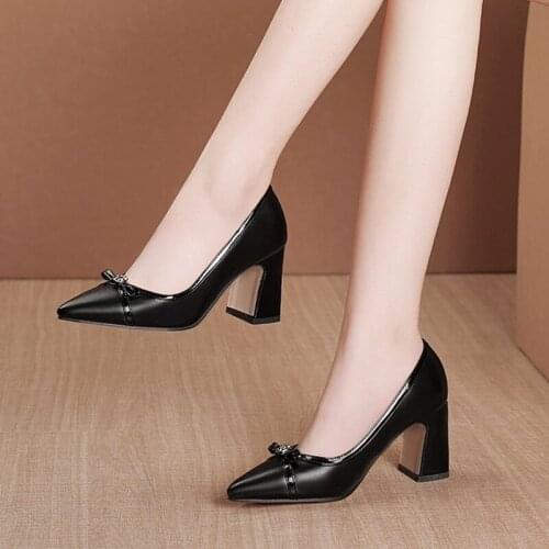 Кожаные туфли-лодочки Akexiya China At AliExpress