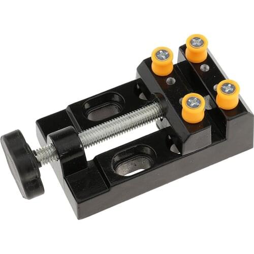Aluminum Drilling Machine Vice Mini Vise Bench Vise Hobby Trinkets Screw Clip Repair Tool