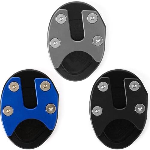 Areyourshop fit for SYM MAXSYM TL500 2019 2020 Motorcycle Kickstand Enlarge Plate Pad Motorcycle Accessories Parts
