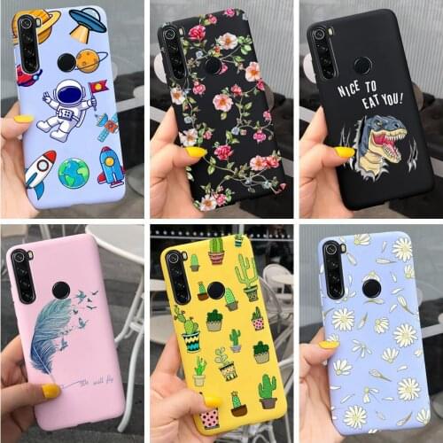Case For Xiaomi Redmi Note 8 2021 Cases Soft For Funda Xiaomi Redmi Note 8T 8 T Silicone Phone Coque For Redmi Note 8 Pro Bumper