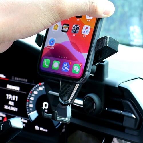 Car Air Vent Mount Adjustable Phone Holder Mobile Phone Cradle Smartphone Bracket for Audi A3 8Y 2020 2021 Accessories
