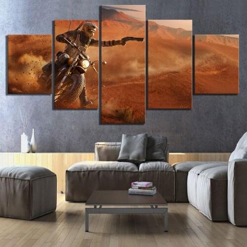 Home Decor Poster HD Pictures Prints Canvas 5 Piece Tom Clancys Rainbow Six Siege Video Game Living Room Decorative Painting