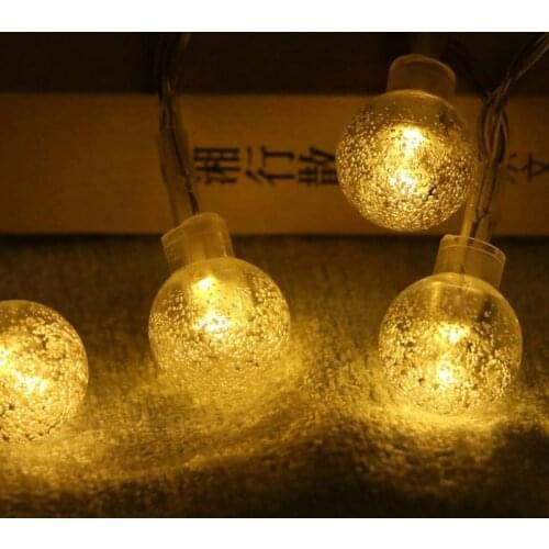 Cherry Balls LED Fairy String Lights Battery USB Powered Garland Indoor Bedroom Wedding Christmas Outdoor Room Decoration