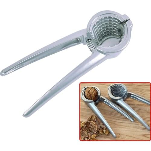 Hot Crack almond Walnut Hazel Filbert Nut Kitchen Nutcracker Sheller Clip Tool Clamp Plier Cracker Pecan Hazelnut