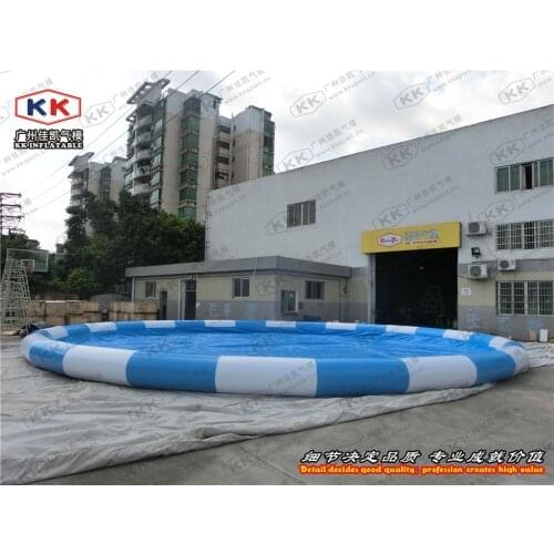 China Kids size pvc inflatable water pool for water bubble balls inflatable kids swimming