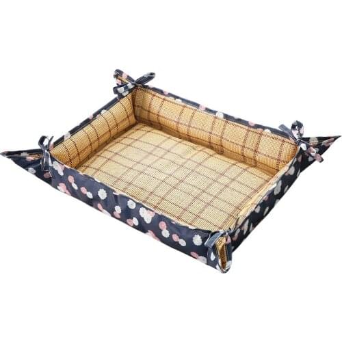 Pet Mats, Spring Summer Small and Medium-sized Pet Oxford Cloth Mats, Breathable Dog Beds, Scratch-resistant Bite-resistant Mats
