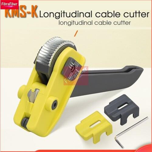 Red landscape Opening Knife Sheath vertical Slitter Fiber Optical Stripper KMS-K longitudinal cable cutter