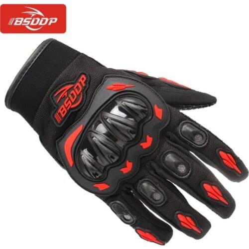 2021 BSDDP Mens Outdoor Motorcycle Gloves Off-road Breathable All-finger Racing bike gloves protect against long winters