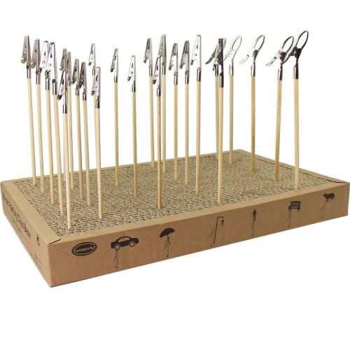 Model Painting Clips Set Painting Base 25pcs Alligator Clips Painting Tool GJJC20B