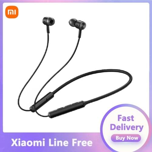 Original Xiaomi Bluetooth Earphones Line Free Sports Neckband Headphones aptX Adaptive DSP CVC Noise Reduction Mi Headset