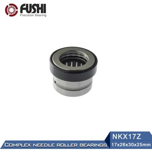 NKX17Z Combined Bearings 17*26*30*25mm ( 1 PC) Needle Roller Thrust NAX1725Z Ball Bearing With Cage NKX17 Z