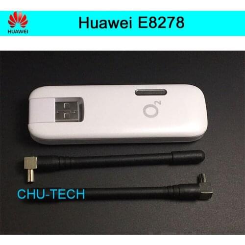 Unlocked Huawei E8278-602 LTE 4G WiFi Dongle Up to 10 Users Mobile Broadband + 2pcs antenna