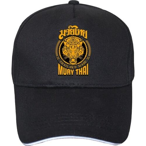 Muay Thai Tiger Hat Men MMA Thailand Ultimate Fighting Martial Art Cap Baseball Mens Hat Women Hip Hop Cap Men Hats