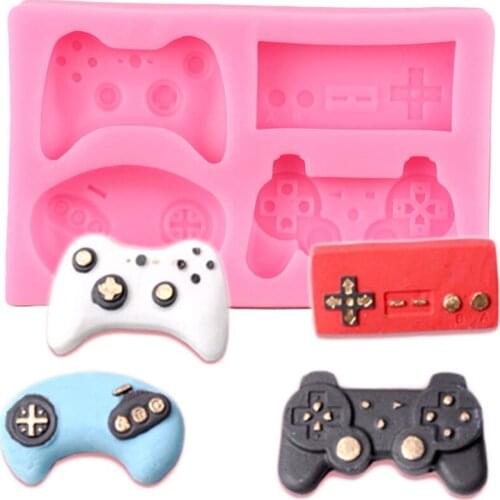 DIY Gamepad Game Silicone Mold Fondant Mould Cake Decorating Tools Candy Polymer Clay Chocolate Gumpaste Moulds