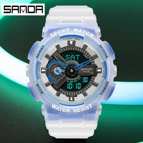 Sport Watch Male Waterproof Shock Mens Analog Watches Electronic Clock Military Digital Watch Men Women Wristwatch reloj hombre