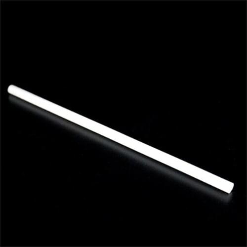 99.5%-Al2O3 High Thermal Corundum Tube8.0*4.0*10mm/Round Single-Bore Alumina Tube/Insulating Ceramics For Thermocouple Sensors