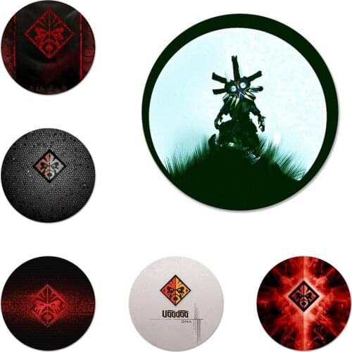 Voodoo curse Logo Art Icons Pins Badge Decoration Brooches Metal Badges For Clothes Backpack Decoration