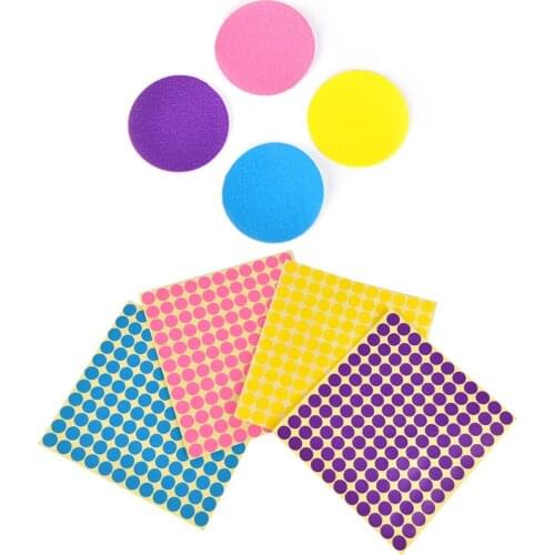 132Pcs/sheet Round Circle Stickers Essential Oil Bottles Cap Lid Labels For Young Living Oils Organizer Paper Sticker Labels