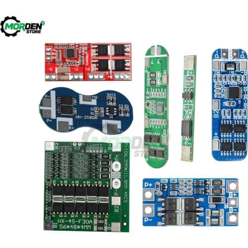 1S 2S 3S 4S 5S 7S 10S 3A 4A 5A 6A 8A 10A 15A 20A 30A 40A Li-ion Lithium Battery 18650 Charger PCB BMS Protection Board